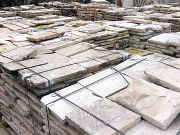 I pavimenti in pietra naturale di recupero