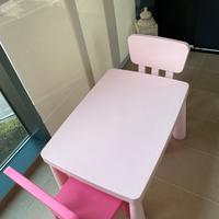 Tavolino bambini ikea mammut