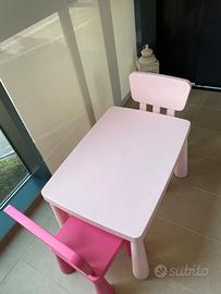 Tavolino bambini ikea mammut