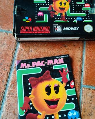 Ms. Pac-Man Pal - Super Nintendo