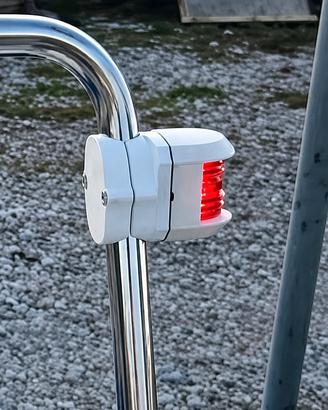 Staffa/supporto luci di via su tubo