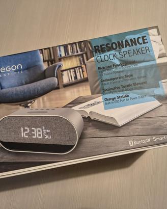 SVEGLIA OREGON SCIENTIFIC RESONANCE CLOCK SPEAKER