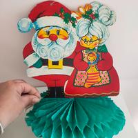 decorazioni natalizie vintage, festone natale 