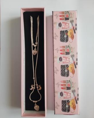Parure di gioielli in argento 925 3pz