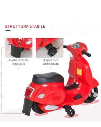 vespa bimbi luci e suoni
