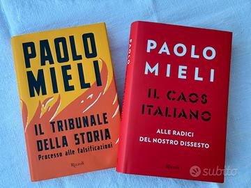 Lotto 2 libri Paolo Mieli - Rizzoli, saggi