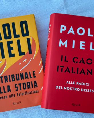 Lotto 2 libri Paolo Mieli - Rizzoli, saggi