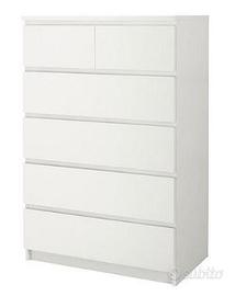 Cassettiera settimino MALM IKEA