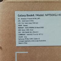 Samsung galaxy book 4 garanzia
