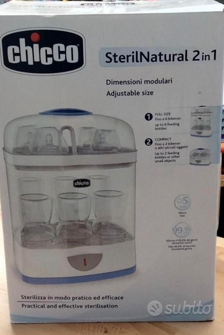 Sterilizzatore Chicco Sterilnatural 3 in 1 - Tutto per i bambini In vendita  a Verona