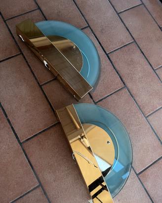Coppia applique vintage Alvaline Bologna