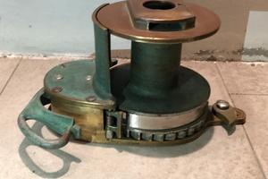 Winch Bronzo barca d'epoca 1946