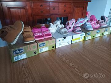 lotto scarpe bimba 20/24