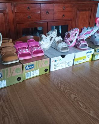 lotto scarpe bimba 20/24