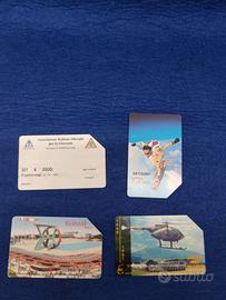 schede telefoniche a tiratura molto limitata 