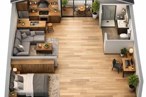 Loft Open Space - 95mq ristrutturato