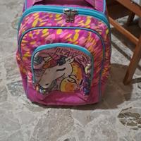 Zaino trolley x bambina delle elementari 