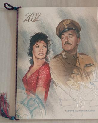 Calendario Storico Carabinieri 2002 con Nappa 