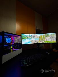 Postazione Completa - Pc + Monitor + Accessori