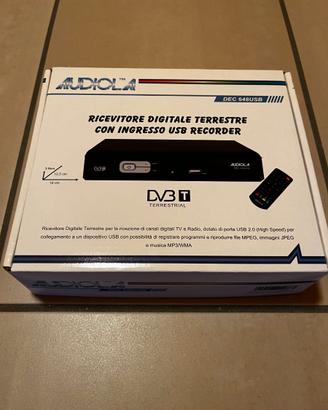 Audiola Decoder Digitale Terrestre NUOVO