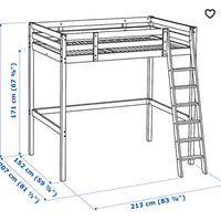 LETTO IKEA 1 PIAZZA 1/2 A SOPPALCO 