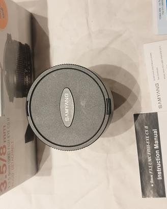 Samyang 8mm f/3.5 UMC Fish-eye CS II (Nikon F-Moun