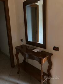 Mobile salotto + consolle e specchio