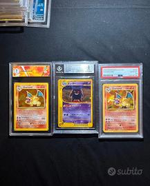 Lotto 1edizione gengar / charizard SET base ecc