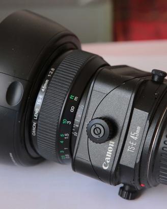 Canon TS-E 45mm f.1:2,8 decentrabile