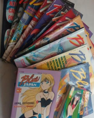 Blue fumetti erotici Dal n 1 al n 11 , consecutivi