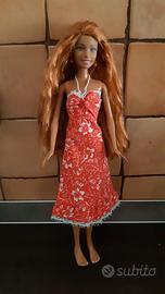 Barbie mulatta capelli rossi