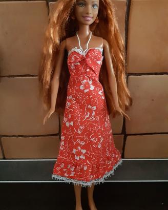 Barbie mulatta capelli rossi