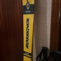 Sci carving Rossignol 140 cm giallo e nero