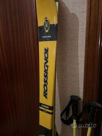 Sci carving Rossignol 140 cm giallo e nero