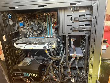 Pc case cooler master i7 3770 8gbram e Asus 1060 6