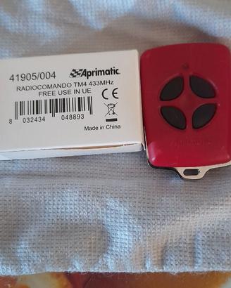telecomando cancello aprimatic tm4