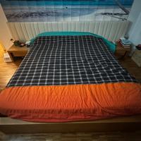 Letto massello con contenitore Riva 1920