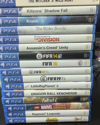 Lotto giochi PS4