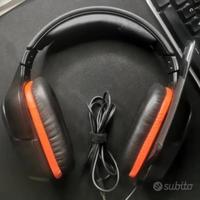 Cuffie Logitech G332 gaming cablate