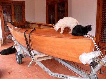 Vaurien originale Cantiere GAVAZZI tutto legno