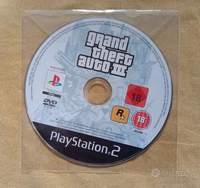 GTA III Grand Theft Auto 3 Playstation 2_solo DVD
