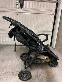 Passeggino mini gt baby jogger 3 ruote nero