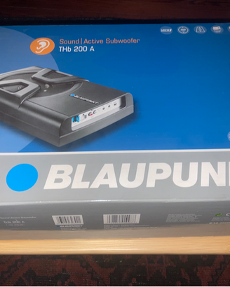 Subwoofer amplif. per auto Blaupunkt THb 200A NOS
