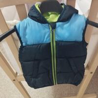 Gilet bimbo con cappuccio