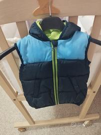 Gilet bimbo con cappuccio