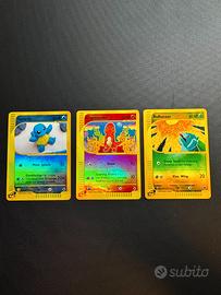 Squirtle 131  Charmander 98  Bulbasaur 95 reverse