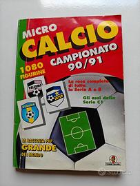 Album Calciatori "Micro Calcio" 1990/91 - Vallardi