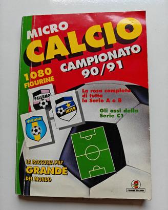 Album Calciatori "Micro Calcio" 1990/91 - Vallardi