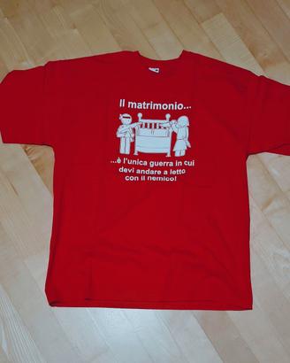 6 T-Shirts miste con stampe divertent taglie miste