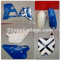 KIT PLASTICHE YAMAHA YZ 125 1989 1990 YZ125 1988 1